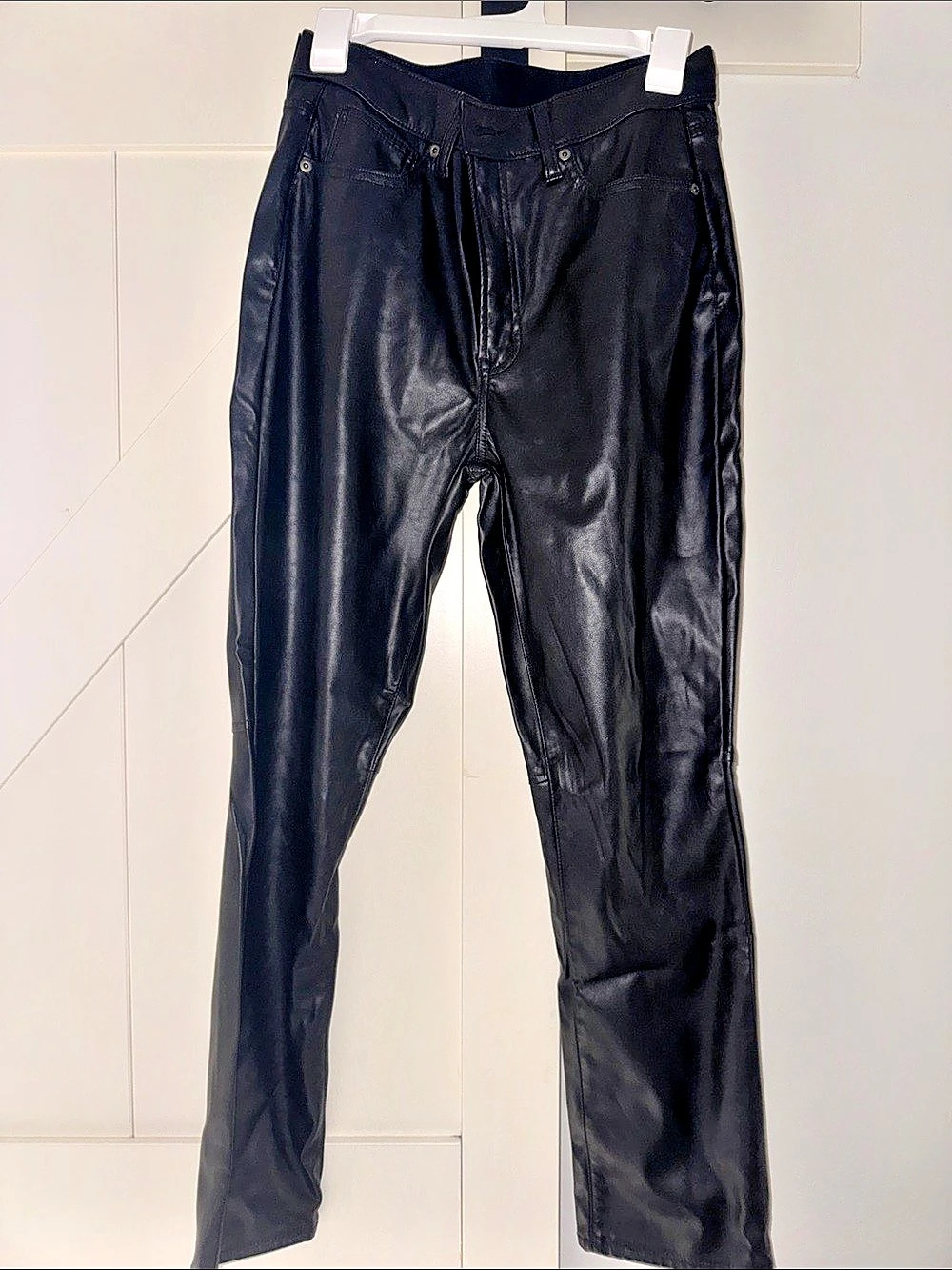 Gap Vintage Slim High Rise Black Skinny Pants Waist 30 Like New 10r